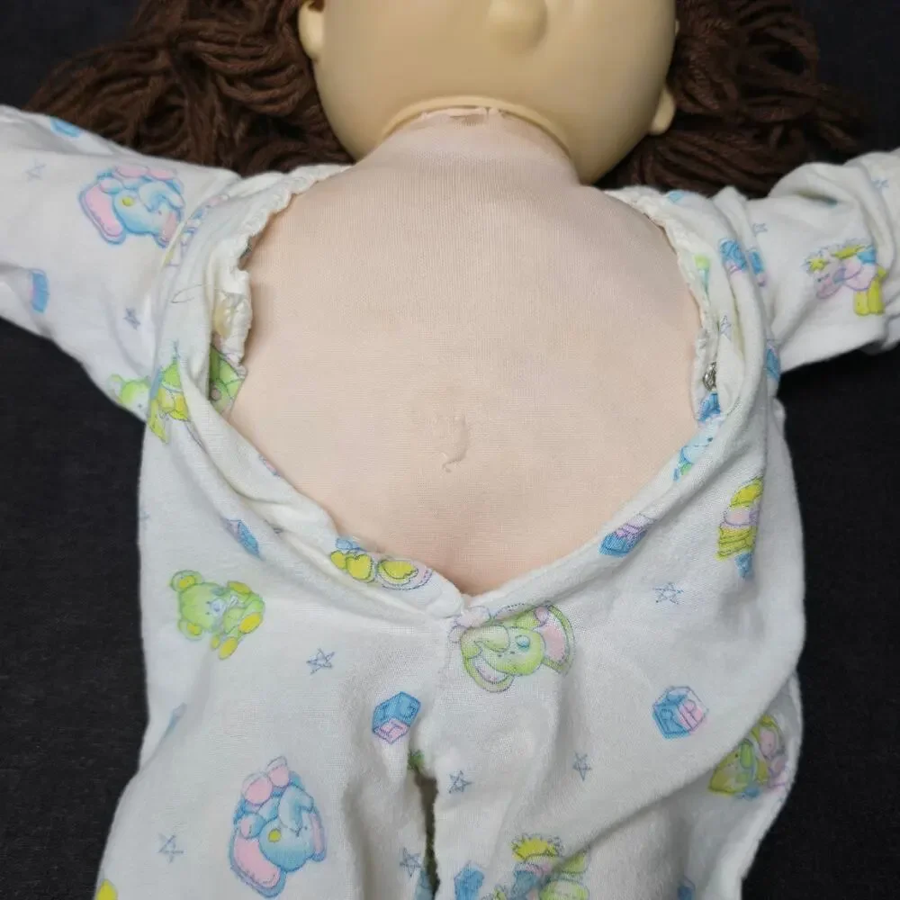 Vintage CPK Cabbage Patch Kids Doll Brown Hair 1984 MC Thomas